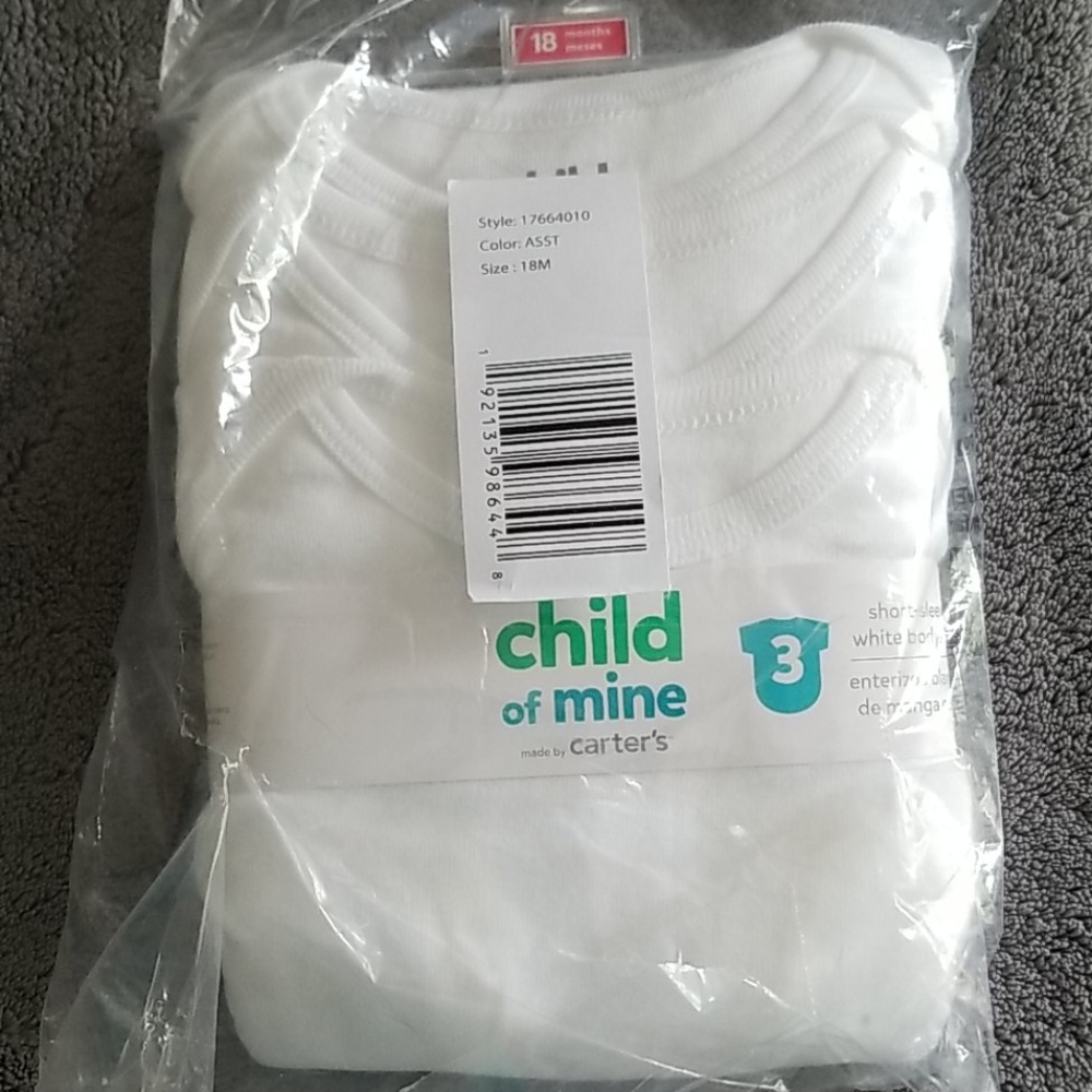 NWT 3 short sleeve onesies